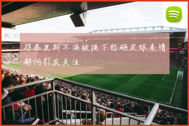邓弗里斯不满被换下怒砸皮球表情郁闷引发关注